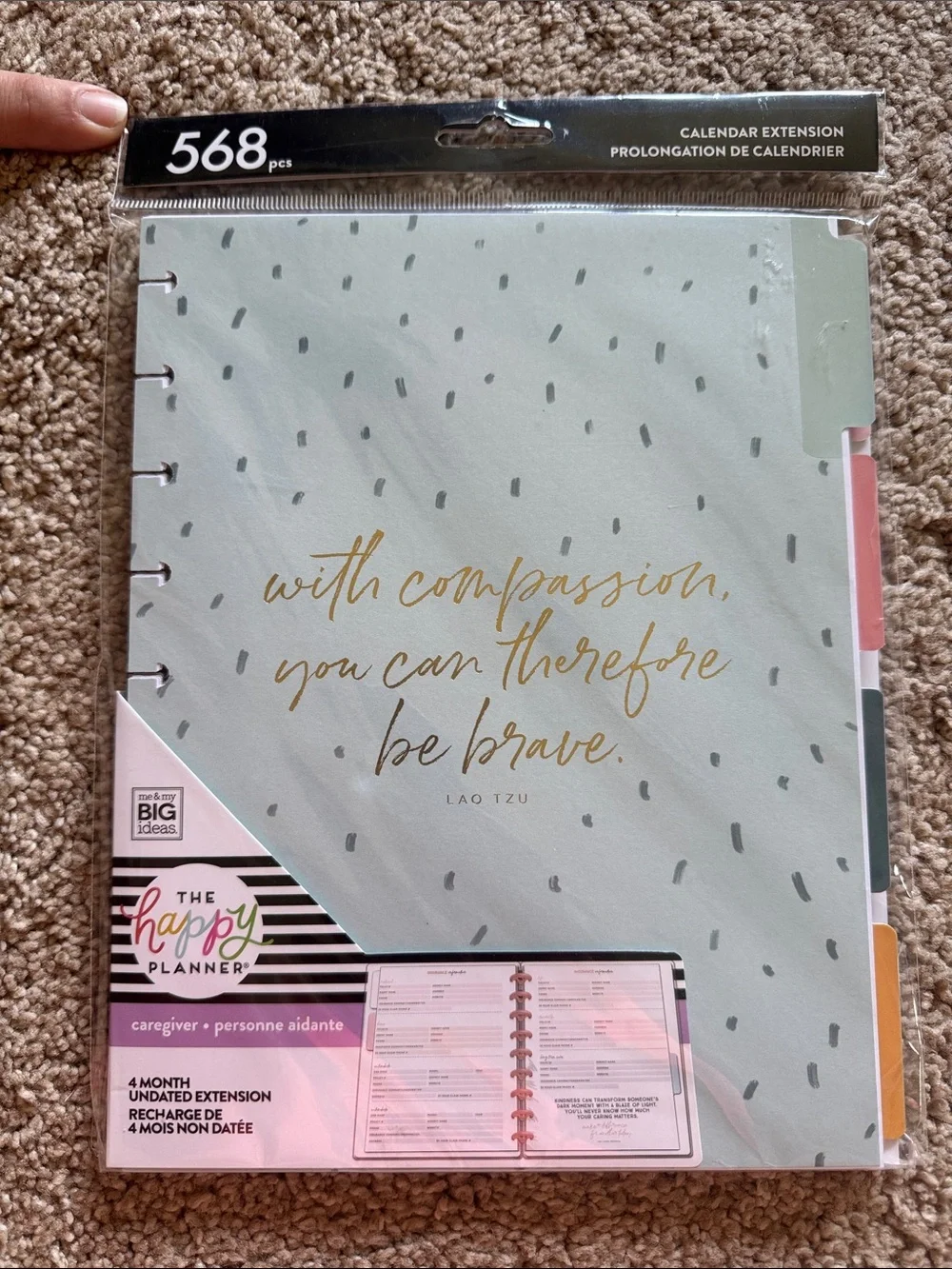 The Happy Planner Calendar Extension-Classic Soze